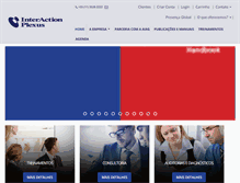 Tablet Screenshot of iaction-plexus.com.br